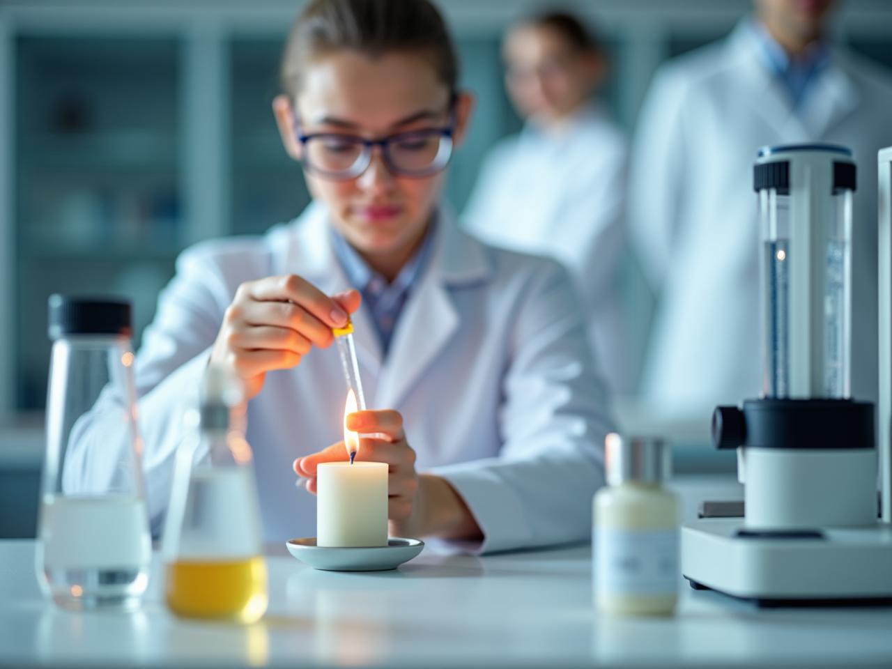 Qualitätssicherung Kerzen Labor